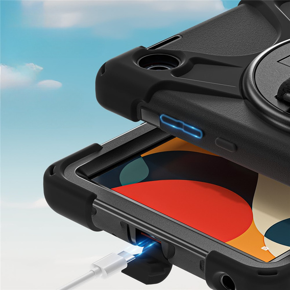 Pevné pouzdro s podstavcem a ramenním popruhem pro Lenovo Tab One