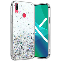 Pouzdro pro Huawei Y7 2019, Glittery, průhledné