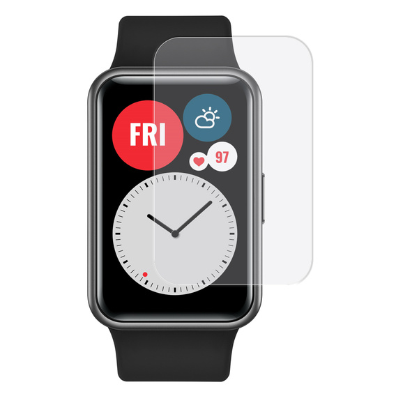 3x ERBORD Hydrogelová fólie pro Huawei Watch Fit