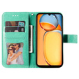 Klopové pouzdro pro Xiaomi Redmi 13C / Poco C65, Mandala Flower, zelené