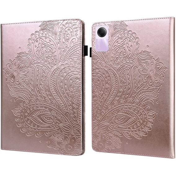 Pouzdro s klopou pro Xiaomi Redmi Pad SE 11", flower, růžové