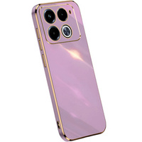 Pouzdro pro Infinix Note 40 Pro, Glamour CamShield, fialové