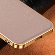 Pouzdro pro Samsung Galaxy S21, Cowhide Leather, růžové