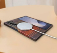 Pouzdro pro Samsung Galaxy Z Fold6 5G - magnetické aramidové vlákno, oranžové
