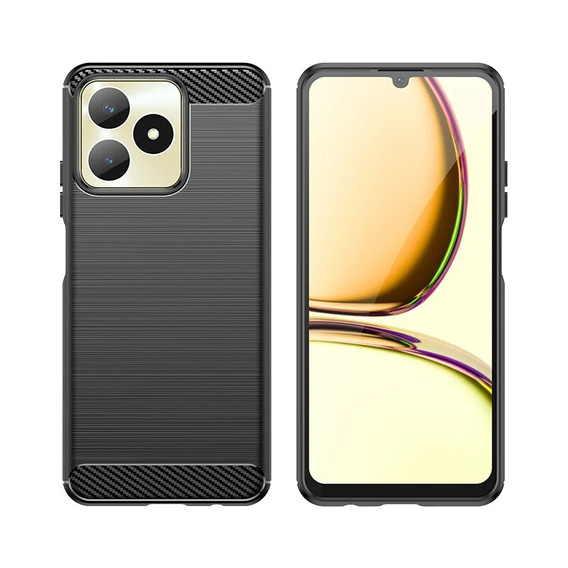 Pouzdro pro Realme Note 50, Carbon, černé