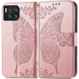 Klopové pouzdro pro T Phone 2 Pro 5G, Butterfly, růžové rose gold