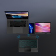Pouzdro + klávesnice Lenovo Tab Plus, černé