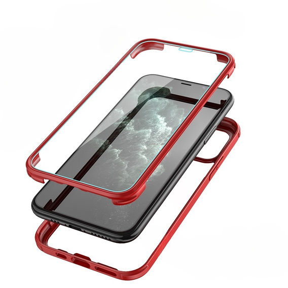 Pouzdro pro iPhone 11 Pro Max, ERBORD Guardian, červené