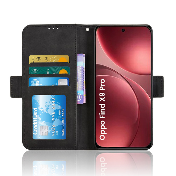 Pouzdro s klopou Card Slot pro Oppo Find X9 Pro