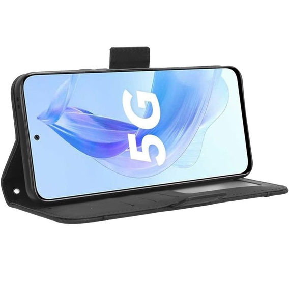 Klopové pouzdro pro Honor 90 Lite 5G, Card Slot, černé