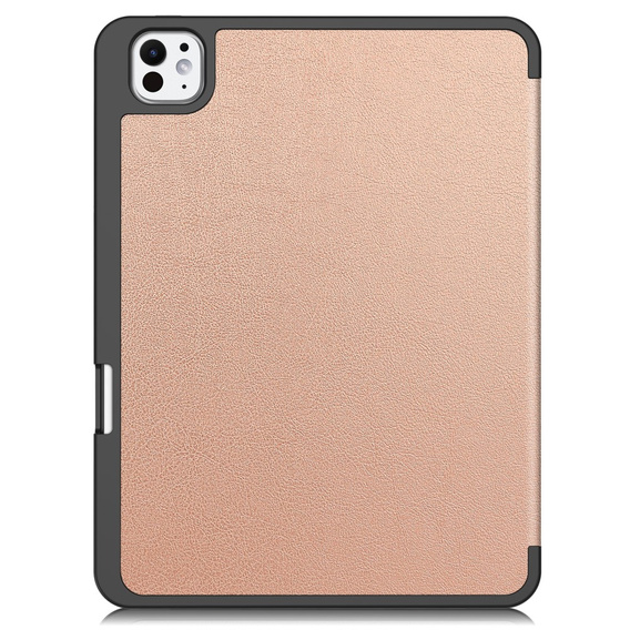 Pouzdro pro iPad Pro 11" 2024 (5 gen.), Smartcase s prostorem pro stylus, růžové
