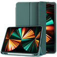 Pouzdro pro iPad Pro 11 2021/2022, Smartcase s prostorem pro stylus, zelené