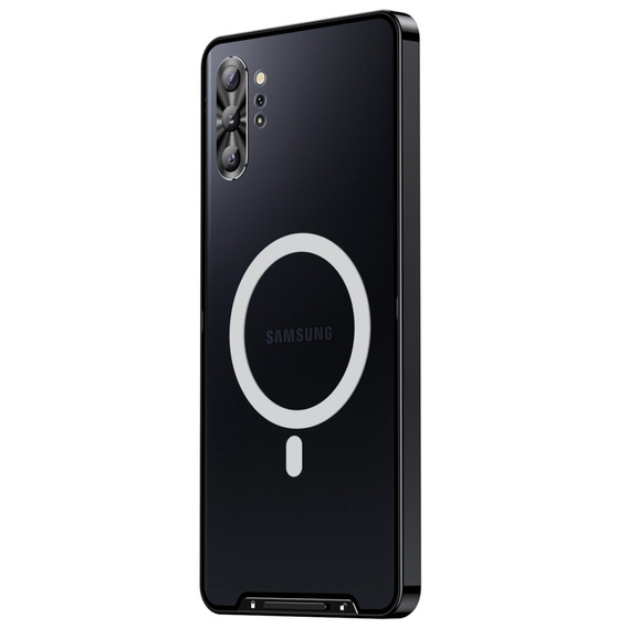 Ochranné pouzdro na fotoaparát pro Samsung Galaxy Note 10+ Plus, CamShield MagSafe, transparentní / černé