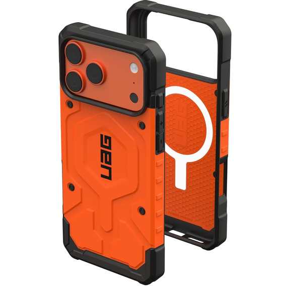 Pouzdro Urban Armor Gear pro iPhone 17 Pro Max, Pathfinder MagSafe, oranžové