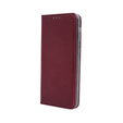 Klopové pouzdro pro Oppo Reno 11F 5G, Smart Magnetic, kaštanové + 9H sklo 