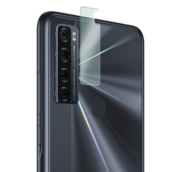 Tvrzené sklo na fotoaparát pro TCL 20 SE, modré