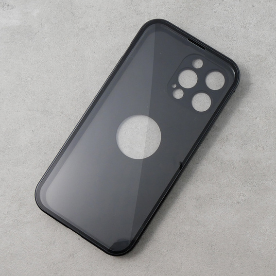 Pouzdro pro iPhone 13 Pro Max, Dual Glass, pro Magsafe, černé