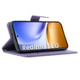 Klopové pouzdro pro Realme 14 5G / Realme 14T 5G, Butterfly, fialové