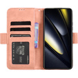 Klopové pouzdro pro Xiaomi Poco F6, Card Slot, růžové