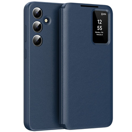 Flipové pouzdro pro Samsung Galaxy A56 5G, Smart View Wallet, modré