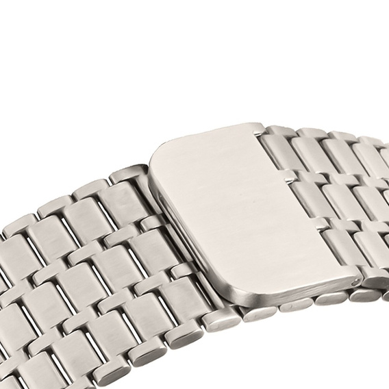 Ocelový náramek pro Apple Watch 1/2/3/4/5/6/7/8/SE/ULTRA 42/44/45/49 MM - béžový
