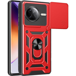 Pouzdro pro Xiaomi Poco F7 Pro, CamShield Slide, červené