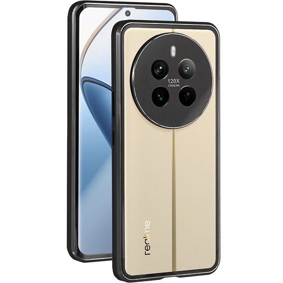 Pouzdro pro Realme 12 Pro 5G / Realme 12 Pro+ 5G, Magnetic Dual Glass, černé