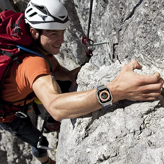Nylonový řemínek pro Apple Watch 1/2/3/4/5/6/7/8/9/10/SE/Ultra/Ultra 2 42/44/45/49MM