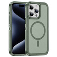 Pouzdro s rámečkem pro iPhone 15 Pro, pro MagSafe, zelené