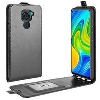 Klopové pouzdro pro Xiaomi Redmi Note 9, Flip, černé