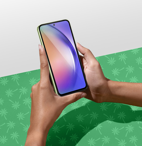 Tvrzené sklo 5D Full Glue Smart Palm pro Samsung Galaxy A54 5G