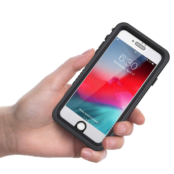 Vodotěsné pouzdro IP68 pro iPhone 7/8/SE 2020/SE 2022, černé