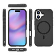 Pouzdro MagForce pro iPhone 17, pro MagSafe, pancéřované, černé