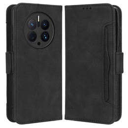 Klopové pouzdro pro Huawei Mate 50 Pro 4G, Card Slot, černé