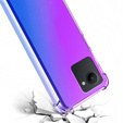 Pouzdro pro Realme C30 / Narzo 50i Prime, Gradient Dropproof, Fialová / modrá