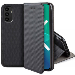 Pouzdro pro Samsung Galaxy A54 5G, Smart Magnet, černé + sklo 9H