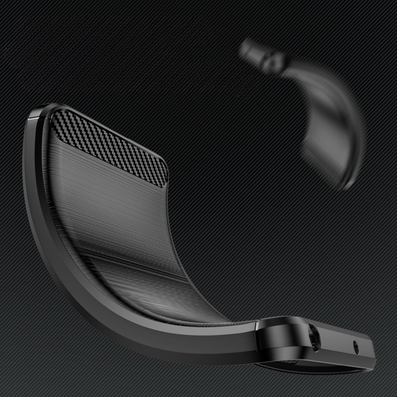 Pouzdro pro Realme 11 Pro / 11 Pro +, Carbon, černé