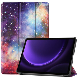 Pouzdro pro Samsung Galaxy Tab S9 FE / S10 FE, s klopou, galaxy