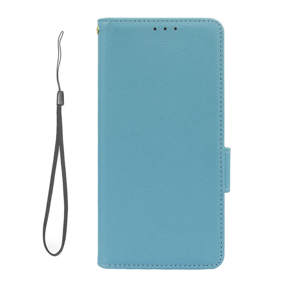 Klopové pouzdro pro Xiaomi Redmi Note 12 5G / POCO X5 5G, Wallet Litchi Magnet, modré