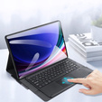 Pouzdro s klávesnicí pro Samsung Galaxy Tab S8 Ultra / S9 Ultra / S10 Ultra, Dux Ducis DK Series, černé