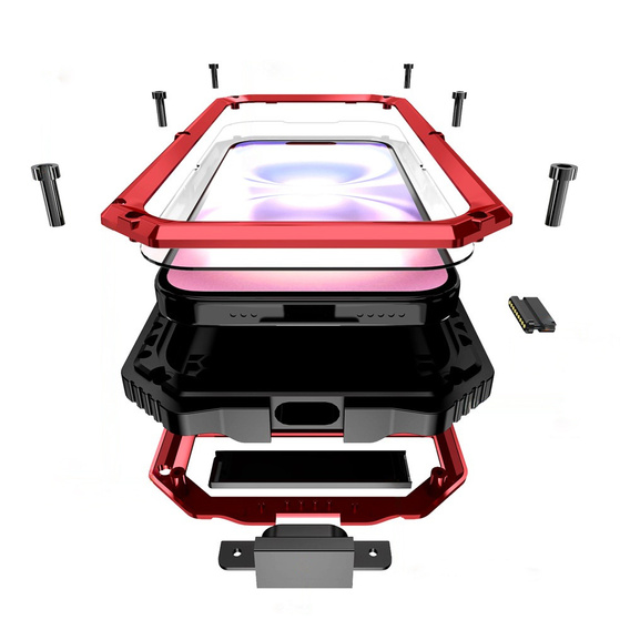 Pouzdro s podstavcem R-JUST pro iPhone 17