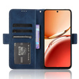 Klopové pouzdro pro Oppo Reno 12FS / 12F, Card Slot, námořnicky modré
