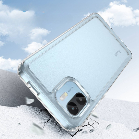 Pouzdro pro Xiaomi Redmi A1 4G / A2 4G, Fusion Hybrid, průhledné