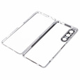 Pouzdro pro Sony Xperia 1 V, Magnetic Dual Glass, stříbrné