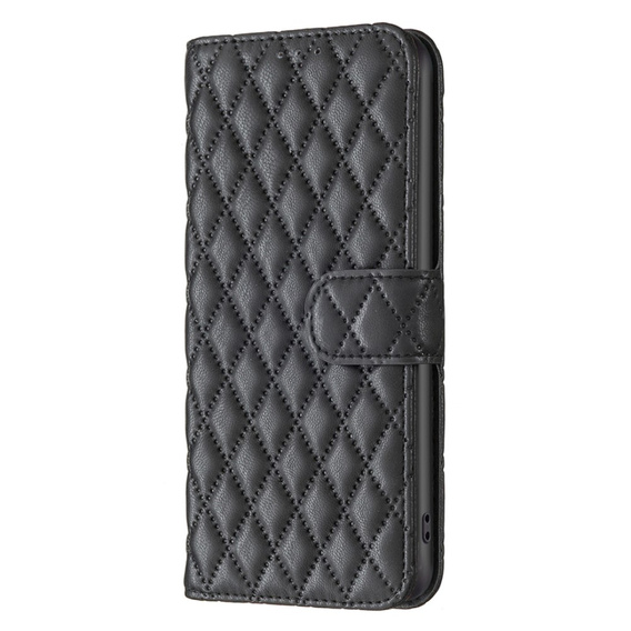 Klopové pouzdro pro Motorola Edge 40 Neo, Wallet, BINFEN COLOR, černé