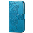 Klopové pouzdro pro Xiaomi Redmi 15 5G / 4G, Butterfly, modré