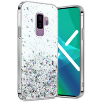 Pouzdro pro Samsung Galaxy S9+ Plus, Glittery, průhledné