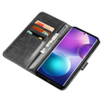 Klopové pouzdro pro Infinix Zero Ultra, IDEWEI Wallet, černé