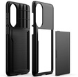 Pouzdro pro Samsung Galaxy S25 Edge, Sliding Card Holder, černé