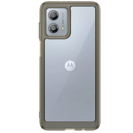 Pouzdro pro Motorola Moto G84 5G, Fusion Hybrid, transparentní / černé
